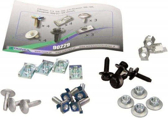 Engine Guard Support Set Citroen C4 '04-'08 1 Pc