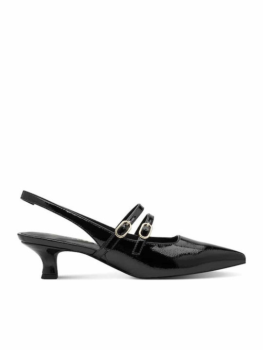 Marco Tozzi Lackleder Pumps Schwarz