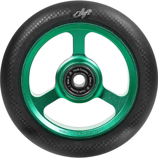 North Index G8 Freestyle Scooter Wheels 110 Emerald