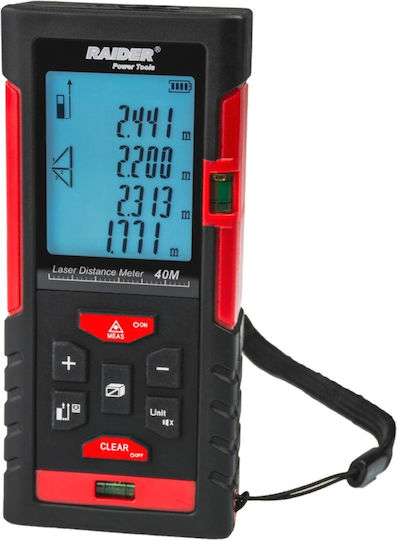 Raider Laser Entfernungsmesser 260802 Mit 40m Maximale Entfernung