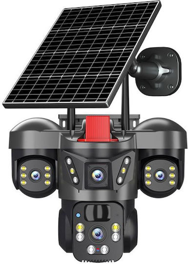 QL21 IP Triple Surveillance Camera Wi-Fi/4G Full HD+ 6MP Waterproof Battery with Two-Way Communication