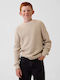 Kids Long-Sleeved Beige Sweater