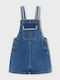 Kinder Röcke Latzhose Denim Blau