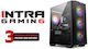 Intra Настолен компютър (i5-14400F/16GB DDR4/480GB SSD/GeForce RTX 3050/Без операционна система)