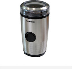 Tiross Elektrischer Kaffeemühle 150W Silber