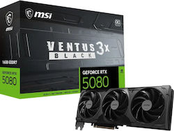 MSI GeForce RTX 5080 16GB GDDR7 VENTUS 3X OC Κά...