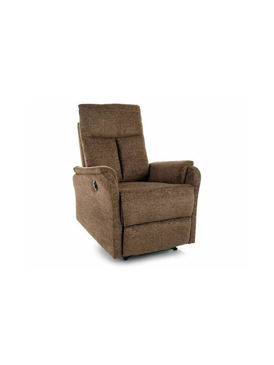 Detroit 1040 Relax Swivel Brown Armchair 92x103...