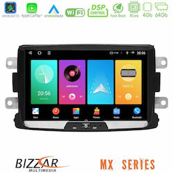 Bizzar Car Audio System for Opel Movano Vivaro Fiat Talento Renault Captur Master Trafic Nissan NV300 Dacia Dokker Duster Lodgy Logan MCV Sandero 2012 with Bluetooth USB & GPS