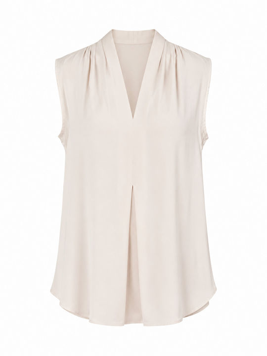 Toi&Moi Damen Bluse Weiß