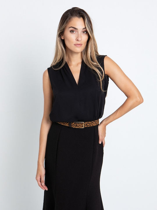 Damen Bluse Schwarz