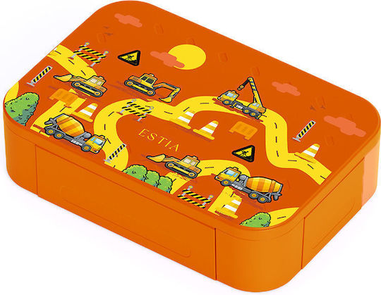 Estia Save The Aegean Plastic Kids Food Container 0.9lt The Big Build