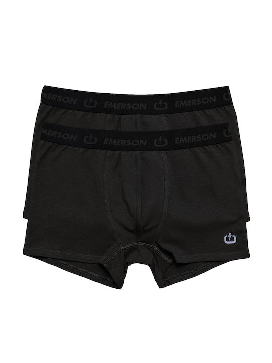 Emerson Men's Boxers Dark Grey 2Pack