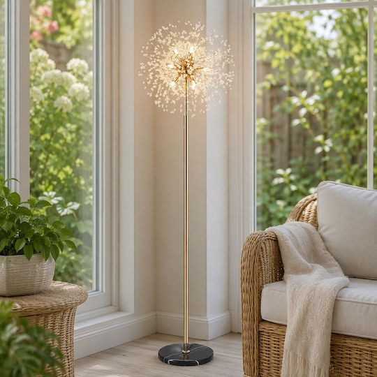 Floor Lamp H164cm Gold
