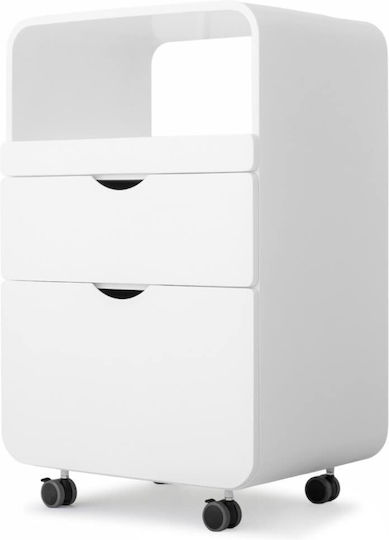 Habys Medical Table on Wheels Nursing with Drawer W55xL40xH87cm T-SS146