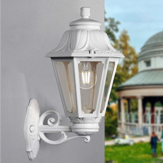 Eurolamp Wall-Mounted Outdoor Lantern E27 IP55 27.5x45x45cm