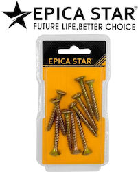 Epica Star Epica Star Holzbolzen Verzinkt mit Durchmesser M5 und Länge 30mm 15 Stück