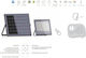 Fos me Proiector LED Solar Etanș 50W cu Telecomandă IP65