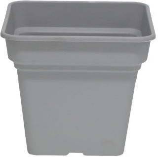 Micplast Daiquiri Kunststoff Blumentopf Offenes Grau 25x25x21.5cm