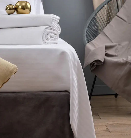 Cokitex Hotel Duvet Cover Cotton Striped 225x245cm