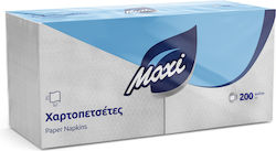 Χαρτοπετσέτα 28x30 Maxi 200τεμ 1φ Χαρτοπετσέτα 28x30 Maxi 200τεμ 1φ