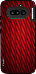 Husă Sonique Carbon Series Nimic Telefon 4a Roșie