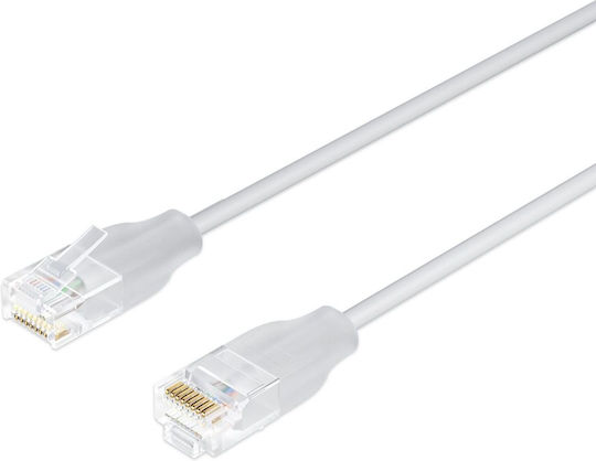 Lanview U/UTP Kat.6 Ethernet Netzwerkkabel 3m Weiß
