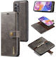 DG.MING Wallet Γκρι (Galaxy A23 4G / Galaxy A23 5G)