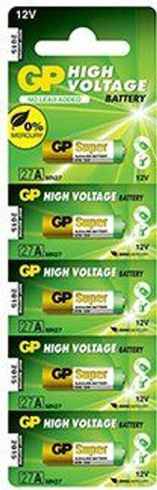 Genius Pack Αλκαλικές Μπαταρίες A27 1.5V 5τμχ