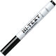 Etafelt Hi-Text Etafelt Hi-Text Marker für Vorstand Schwarz 4mm Set 12 Stück