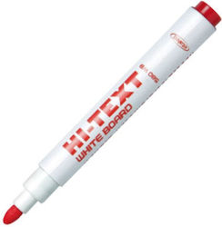 Etafelt Hi-Text Μαρκαδόροι Πίνακα Κοκκινο 4mm Σετ 12τμχ