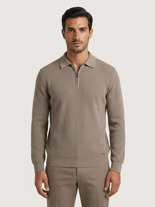 Gianni Lupo Polo Μπλούζα Μπεζ