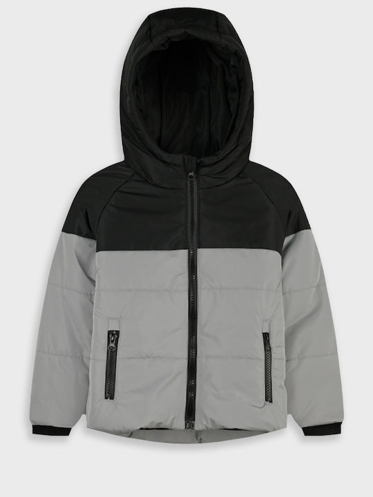 Energiers Kids Casual Short Hooded Jacket Light...