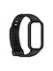 Силиконова каишка Черна (Xiaomi Smart Band 9 Active)