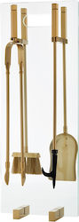 Zogometal Zogometal Kaminwerkzeug-Set Mit Gold ...
