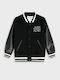 Kids Bomber Short Black