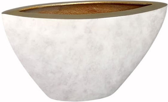 Art et Lumiere Dekorative Metallische Vase