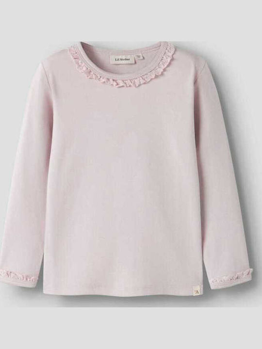 Kids Long-Sleeved Blouse Hushed Violet