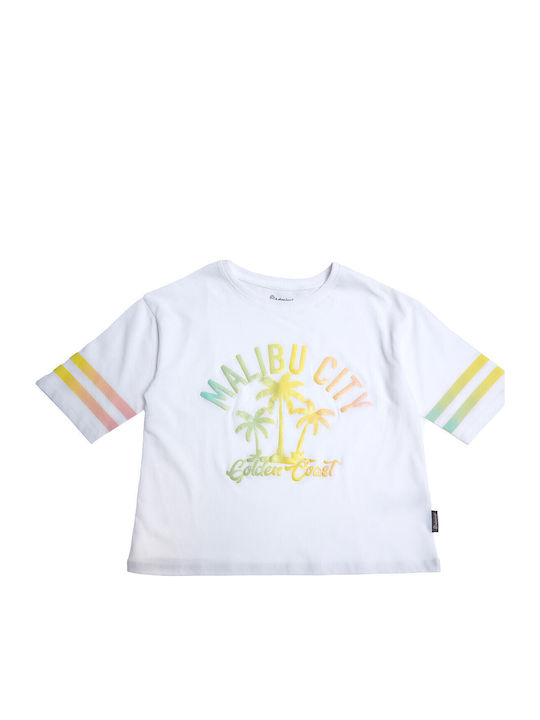 Admiral Παιδικό T-shirt Λευκο