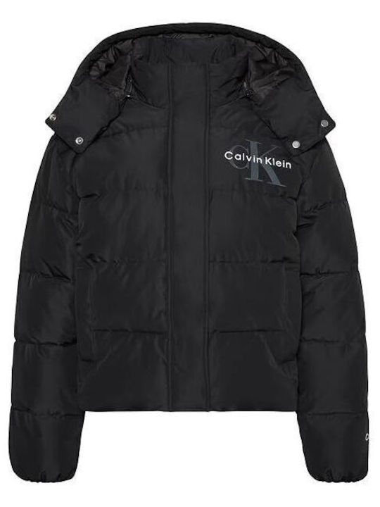Calvin Klein Дамско яке за Зима Черно