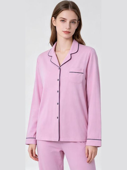 Goodnight Set De Pijamale De Vară Pentru Femei Roz