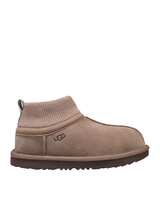 Classic Ultra Wildleder Kinderstiefel Braun