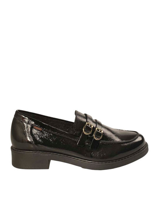 Mocasini dama in culoare neagra