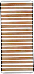 Cadru ergonomic pentru Saltea Single 89x189cm cu Mecanism pentru Crearea Spațiului de Depozitare