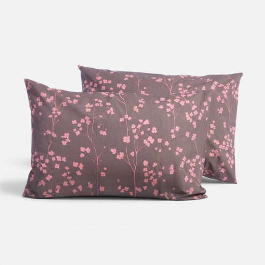 Nef-Nef Homeware Homeware Set Kissenbezüge Braun 52x72cm