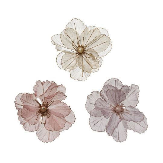 Beauty Home Floare Decorativă De Crăciun Lungă De 27 Cm Roz