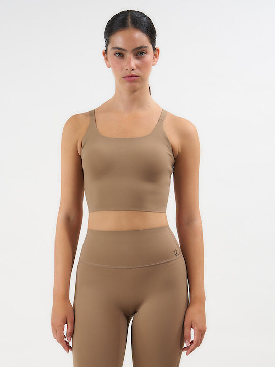 Admiral Damen Sport-BH Braun mit Futter