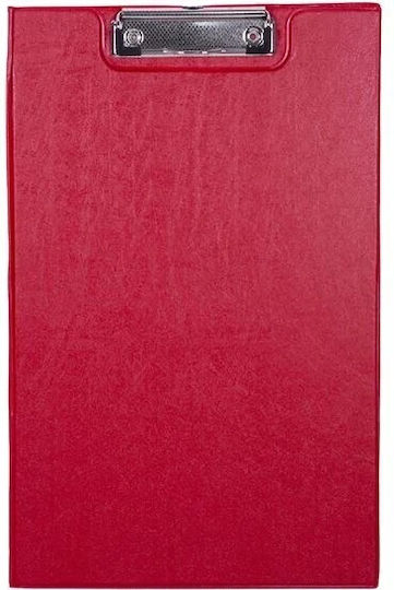 Dosar Clipboard Capac A4 Plastic Burgundia