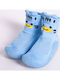 Yo Club Kindersocken Hausschuh-Socken Blau