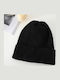 Beanie Unisex Strickmütze in Schwarz