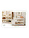 Bamboo Shoe Cabinet Hallway 55x26x70cm